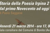Storia della poesia irpina. Presentazione 21 marzo, Bonito AV. Coerenze:15/20