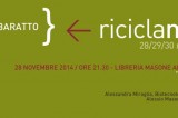Ecocosmesi creativa alla cenabaratto del 28 novembre con Alessandra Miraglia e Riciclamente. Coerenze:18/20