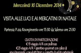 Luci d’artista di Salerno con Gli Enogastronauti. Mercoledì 10 dicembre. Coerenze:17/20.