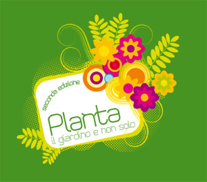 logo Planta sfondo verde