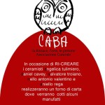 Ri-Creare - Caba, forno temporaneo di carta e barbottina