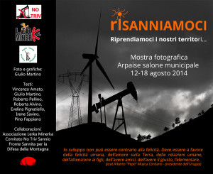 riSANNIAMOCI mostra riprendiamo territorio