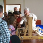 CampaCanapa 2014 - Laboratorio tessile con Giovanni Rinaldi di Pontelandolfo e Aurelia Palmieri - Foto di Fiorella De Michele, Pontelandolfo News